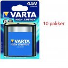 Varta Longlife Power Alkaline Batteri 3LR12 1er 10 pakker 04912121411