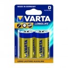 Varta Longlife Extra Alkaline Batteri LR20 D 2er 04120101412 Varta Longlife Extra Alkaline Batteri LR20 D 2er 04120101412