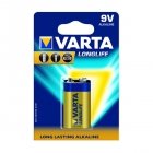 Varta Longlife Extra Alkaline Batteri 6LR61 E 1er 04122101411 Varta Longlife Extra Alkaline Batteri 6LR61 E 1er 04122101411