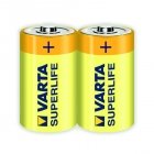 Varta Superlife Batteri (Zinc-Carbon) R14 C 2er 02014101302