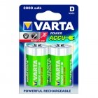 Varta Longlife Batteri Genopladelige Klar Til Brug HR20 D 3000mAh 2er NiMH 56720101402 Varta Longlife Batteri Genopladelige Klar Til Brug HR20 D 3000mAh 2er NiMH 56720101402