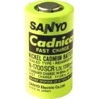 Sanyo batteri N-1700SCR NiCd 1,2V 1700mAh