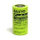 Sanyo batteri N-4000DRL NiCd 1,2V 4000mAh Sanyo batteri N-4000DRL NiCd 1,2V 4000mAh