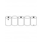Batteri til Nødbelysning, Paniklys, Flugtvejsarmatur 5xC 6V 2000mAh NiCd med 20cm ledning Batteri til Nødbelysning, Paniklys, Flugtvejsarmatur 5xC 6V 2000mAh NiCd med 20cm ledning