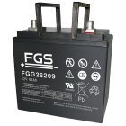 FGS Batteri til Invacare Pronto R2, Ranger II FWD,MWD (FGG26209) 12V 62Ah GEL