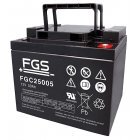 FGS Batteri til Invacare Meteor 10 kmH (FGC25005) 12V 50Ah AGM