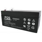 FGS Batteri til Heymer Uno+Duo (FG20341) 12V 3,4Ah AGM 10 stk.