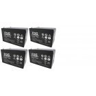 FGS Batteri til Alber Quix (FGC21502) 12V 15Ah AGM 4 stk. FGS Batteri til Alber Quix (FGC21502) 12V 15Ah AGM 4 stk.