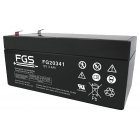 FGS Batteri til Alber Scala Mobil S25/27/30/31 (FG20341) 12V 3,4Ah AGM 10 stk. FGS Batteri til Alber Scala Mobil S25/27/30/31 (FG20341) 12V 3,4Ah AGM 10 stk.
