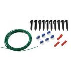 Reparationskit til Wolf Garten Robotplneklipper - 5m kabel (2,7mm), 10 plkker, 6 samlere, 3 kabelstik