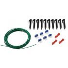 Reparationskit til Bosch Indego Robotplæneklipper - 5m kabel (2,7mm), 10 pløkker, 6 samlere, 3 kabelstik Reparationskit til Bosch Indego Robotplæneklipper - 5m kabel (2,7mm), 10 pløkker, 6 samlere, 3 kabelstik