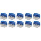 10 x Samlemuffe med silicone til 3 ledninger til Stiga Autoclip Robotplæneklipper 10 x Samlemuffe med silicone til 3 ledninger til Stiga Autoclip Robotplæneklipper