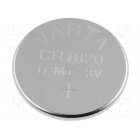 Varta CR1620 Knapcelle Batteri Lithium 3V 200 stk Løse/Bulk Varta CR1620 Knapcelle Batteri Lithium 3V 200 stk Løse/Bulk