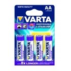 Varta Professional Lithium Batteri LR6 AA 4 stk blister 06106301404