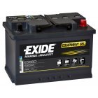 Batteri til Marine/Bde Exide ES650 Equipment Gel Batteri 12V 60Ah