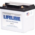 Batteri til Solar, Solfanger, Solceller Lifeline Deep Cycle blybatteri GPL-U1M 12V 33Ah