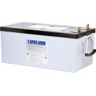 Batteri til Solar, Solfanger, Solceller Lifeline Deep Cycle blybatteri GPL-8DL 12V 255Ah