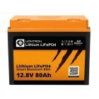 Batteri til Solar, Solfanger, Solceller Liontron Lithium LiFePO4 LX 12,8V 80Ah Smart BMS med Bluetooth