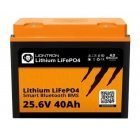 Batteri til Solar, Solfanger, Solceller Liontron Lithium LiFePO4 LX 25,6V 40Ah Smart BMS med Bluetooth