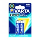 Batteri til Lsesystemer Varta Longlife Power Alkaline LR6 AA 2er 04906121412