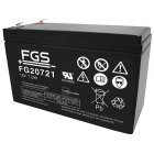 Batteri til Dalmatic Comfort UPS 12V 7,2Ah 90000625 (FG20721)