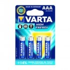 Batteri til VVS Varta Longlife Power Alkaline LR03 AAA 4er blister 04903121414