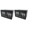 24V 15Ah Batteri til El-løbehjul og El-ATV (2 Batterier á 12V) 24V 15Ah Batteri til El-løbehjul og El-ATV (2 Batterier á 12V)