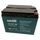 Samson Batteri til Kabinescooter 12V 58Ah V6-EVF-58 (V6-EVF-55B)