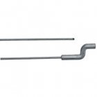 Fleksibel kabel med Z-krog (2500mm x 1,4mm) - 10 stk (61-164) Fleksibel kabel med Z-krog (2500mm x 1,4mm) - 10 stk (61-164)