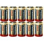 10 x Panasonic CR123A 3V Lithium Batterier